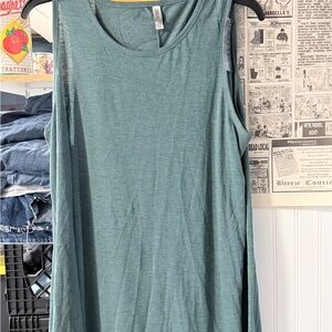 Sleeveless Teal Women's Top